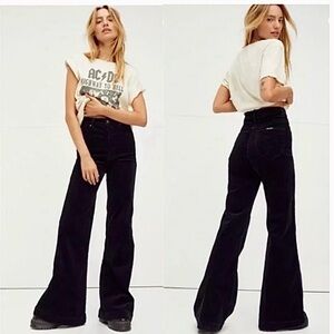 ROLLA’S High Rise Eastcoast Corduroy Stretch Flare Jeans